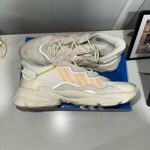 Adidas Blue and White Shoe Box